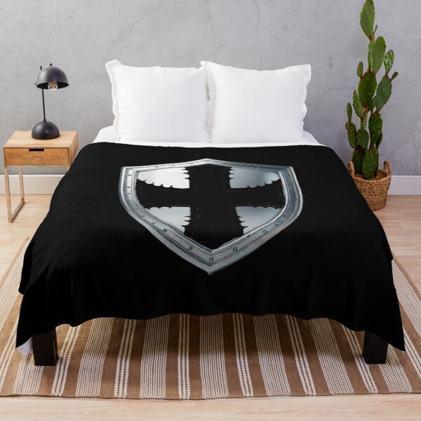 Artikelvorschau, Sinclair Wappenschild Schwarzes Kreuz Ahnensymbol entworfen und verkauft von Highlandkings.