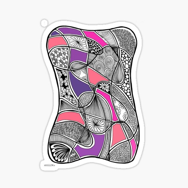 Item preview, Collored doodle by Ronit Yovel, my wife designed and sold by oriyovel.
