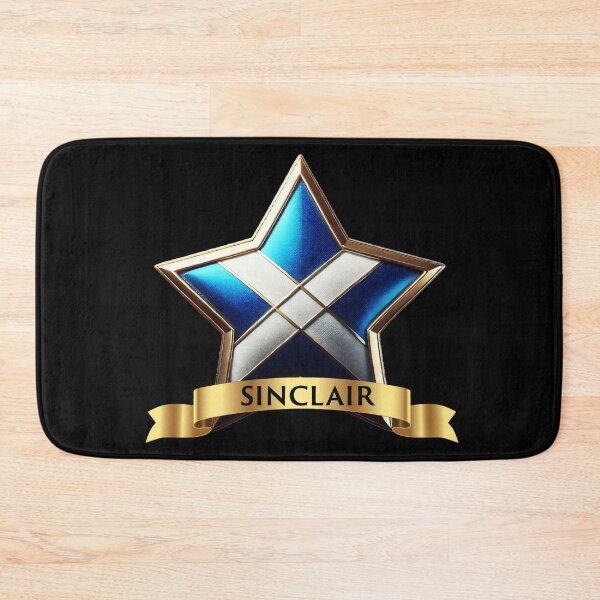 Item preview, Sinclair Heritage Star  Scottish Name Banner Crest designed and sold by Highlandkings.