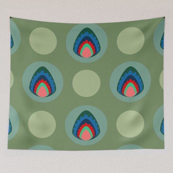 Item preview, Folk flower designed and sold by n-like-design.