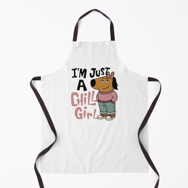Item preview, I'm Just a Chill Girl Meme designed and sold by FarieArt.