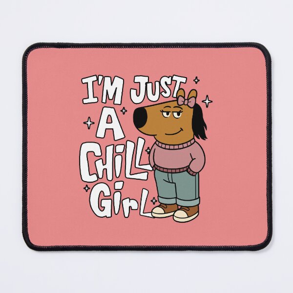 Item preview, I'm Just a Chill Girl - Cute Meme designed and sold by FarieArt.