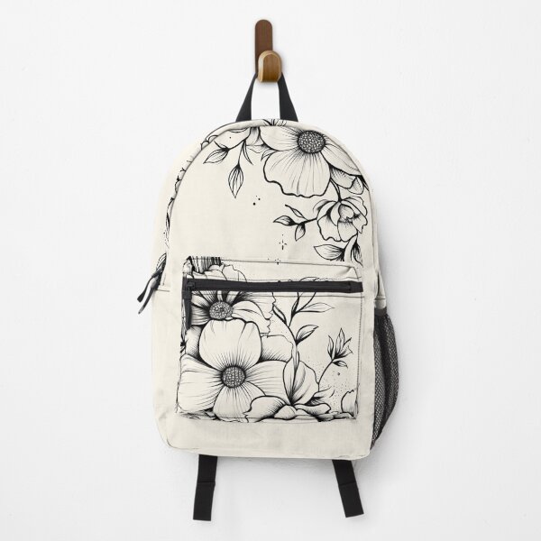 Item preview, Minimalist Aesthetic Floral Design – Line Drawing Vibes designed and sold by GiriaGallery.