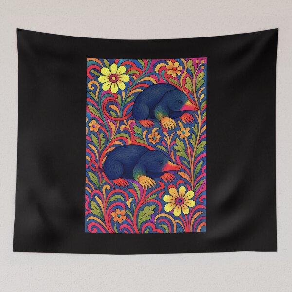 Item preview, European mole Talpa europaea - The mole Toupeira#1 designed and sold by Helios Be. Lavsh.