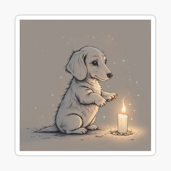 Item preview, Dog in Night designed and sold by RaF71PrO.