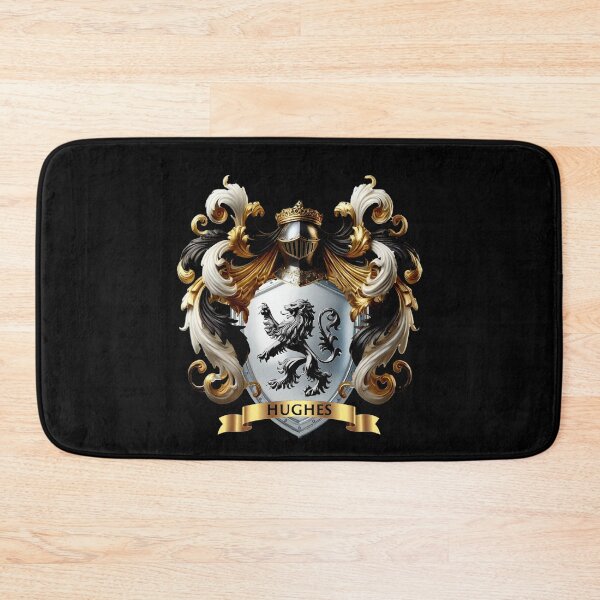 Item preview, Hughes Family Crest Noble Strength, Timeless Honor, and Celtic Legacy designed and sold by Highlandkings.