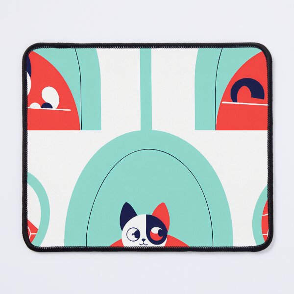Item preview, Cartoon Night Cats Encounters Animals Colors UFO designed and sold by ART ATTACK ZONE.