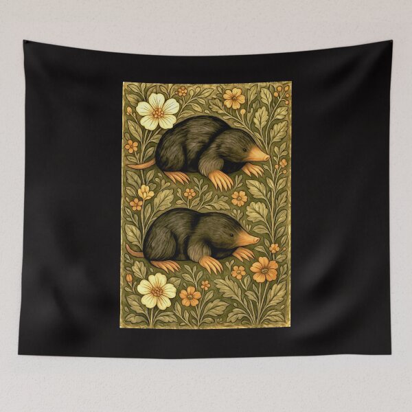 Item preview, European mole Talpa europaea - The mole Toupeira#3 designed and sold by Helios Be. Lavsh.