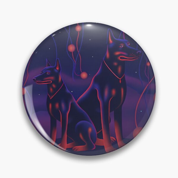 Item preview, Chill Night Dogs Encounters Animals Colors UFO designed and sold by ART ATTACK ZONE.