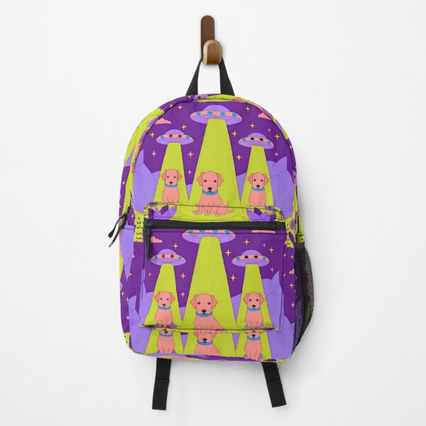 Item preview, Fun Night Dogs Encounters Animals Colors UFO designed and sold by ART ATTACK ZONE.