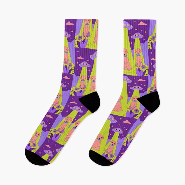 Item preview, Fun Night Dogs Encounters Animals Colors UFO designed and sold by ART ATTACK ZONE.