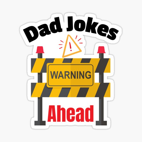 Item preview, Warning - Dad Jokes Ahead designed and sold by JiangPOD.