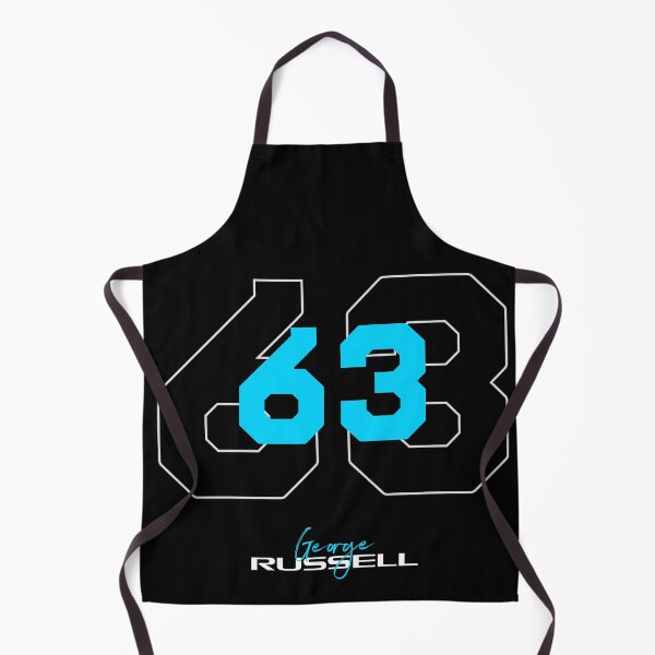 Item preview, George Russell Formula 1 black and blue F1 2025 designed and sold by Pink Polar F1.