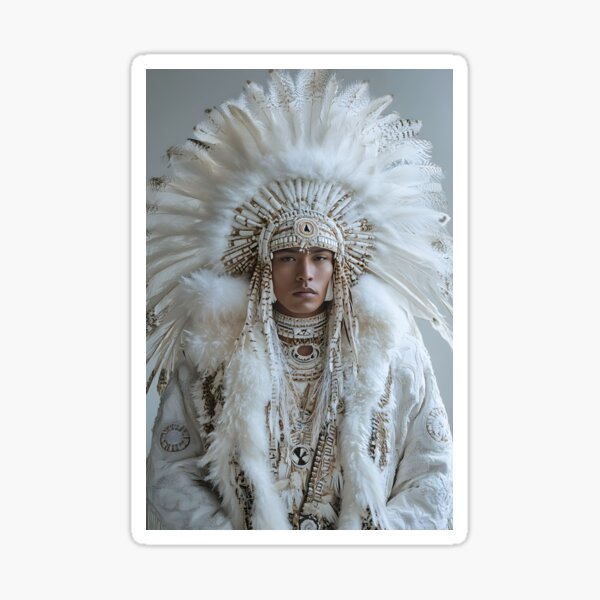 Item preview, A person is wearing Regal Headdress Adorned with Feathers and Intricate Beads designed and sold by Artessie.