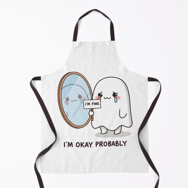 Item preview, I’m Okay (Probably) Ghost designed and sold by Arcane-Aesthete.