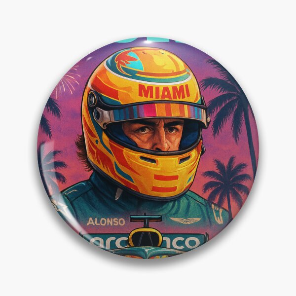 Item preview, Vintage Miami poster of the legendary drivers' race. designed and sold by Racing Art Store 2025.