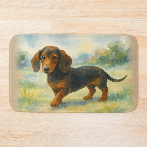 Item preview, Confident Dachshund Stride designed and sold by Aakame.