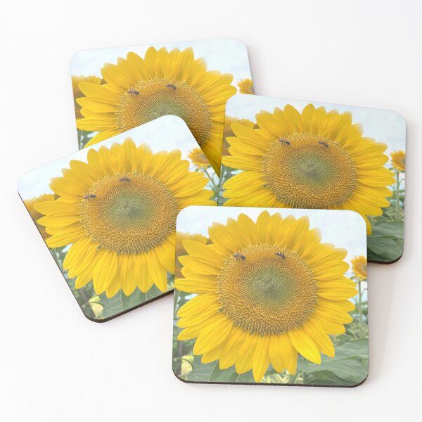 Item preview, Bee Happy Sunflower Art designed and sold by Art by Kristie.