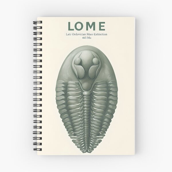Item preview, LOME Late Ordovician Mass Extinction  designed and sold by MountAshDesigns.