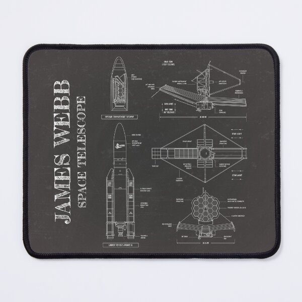 Item preview, James Webb Space Telescope (Blackboard. Vertical) designed and sold by BGALAXY.