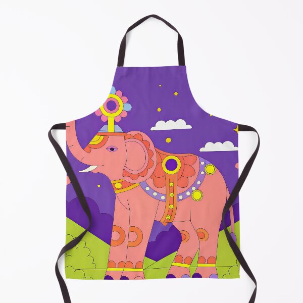Item preview, Pencils Elephants Dreamlike Night Landscapes Colorful Animals Wild designed and sold by ART ATTACK ZONE.