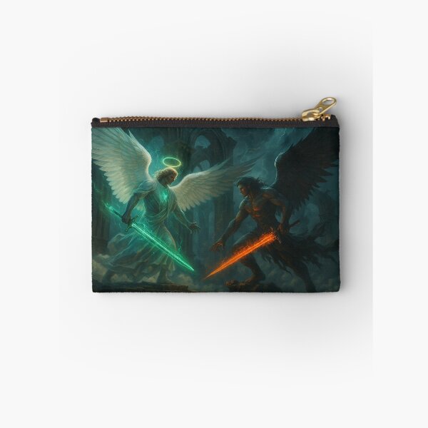 Item preview, The fight of angels of good and evil designed and sold by EchoOfSilence.