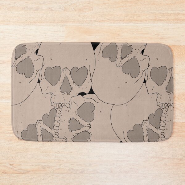 Item preview, Heart Skull Pattern designed and sold by The Noir Arts.