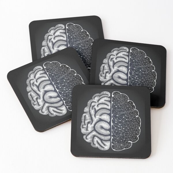 Item preview, Dual Mind: Artistic & Analytical Brain Hemispheres Illustration designed and sold by Reichcorp.