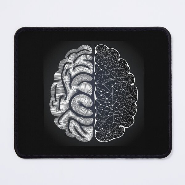 Item preview, Dual Mind: Artistic & Analytical Brain Hemispheres Illustration designed and sold by Reichcorp.