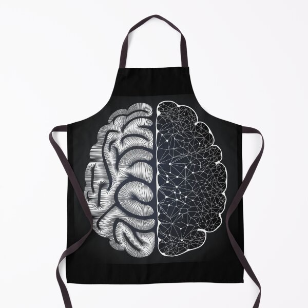 Item preview, Dual Mind: Artistic & Analytical Brain Hemispheres Illustration designed and sold by Reichcorp.