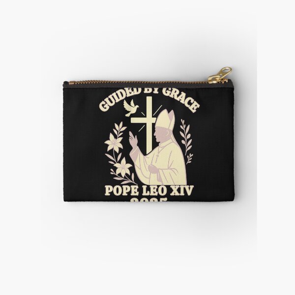 Item preview, Pope Leo XIV Guided by Grace 2025: Catholic Religious Art Illustration designed and sold by elynne9.