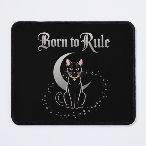 Item preview, Born to Rule: Mystical Cat Moon Royalty Art designed and sold by Reichcorp.