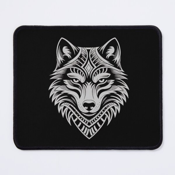 Item preview, Mystical Wolf: Tribal Spirit Animal Art designed and sold by Reichcorp.