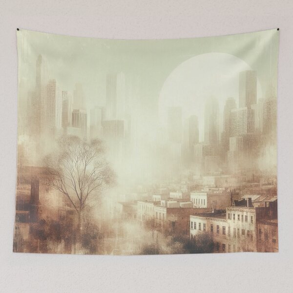 Item preview, A Serene Cityscape designed and sold by IZiets.