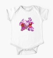 Pink Orchids One Piece - Short Sleeve