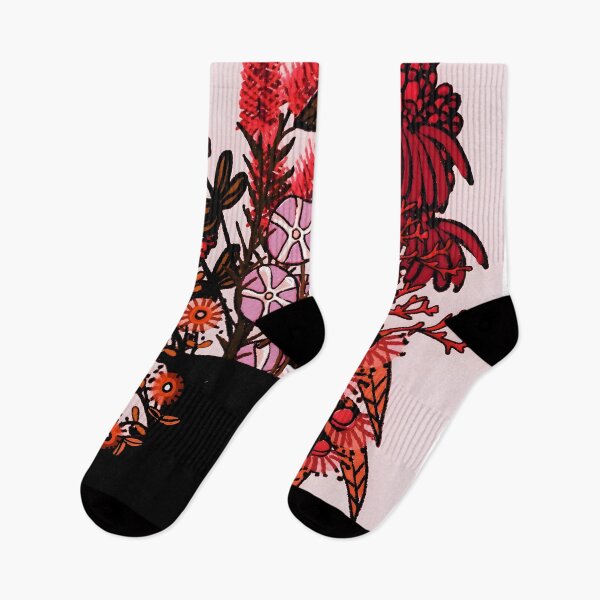 Item preview, Floodle aussie red natives designed and sold by bekki smith.