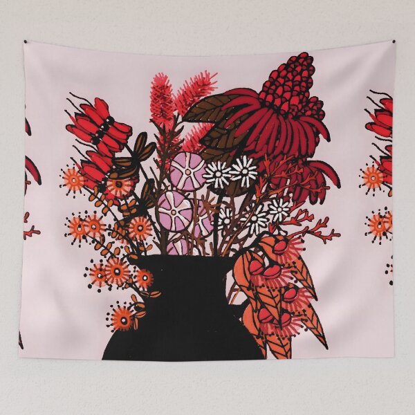 Item preview, Floodle aussie red natives designed and sold by bekki smith.