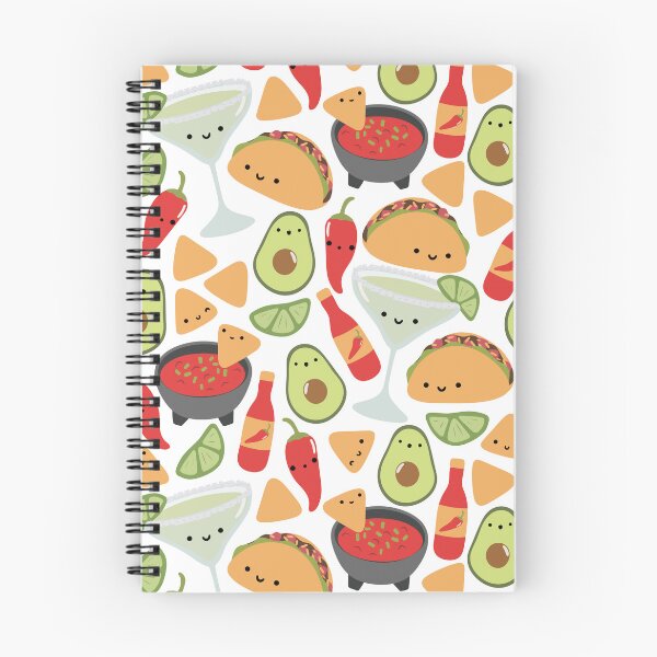 Item preview, fiesta - kawaii tacos and margaritas designed and sold by Becca Alessi.