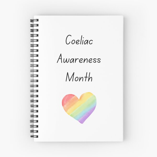 Item preview, Coeliac Awareness Month | Pastel Watercolour Heart Support Design designed and sold by My Gluten Free Life UK.