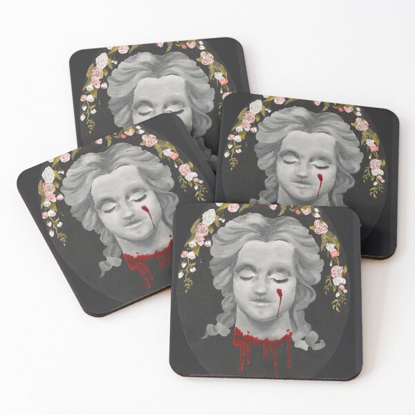 Item preview, Blood and Flowers ( Marie Antoinette Portrait) designed and sold by The Noir Arts.