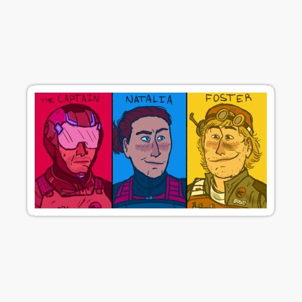 The Captain, Natalia Kerensky, Lieutenant Foster Sticker