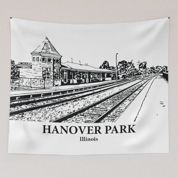 Item preview, Hanover Park - Illinois designed and sold by Lakeric Cityscapes.