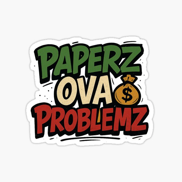 Item preview, Paperz ova Problemz designed and sold by PixHub .
