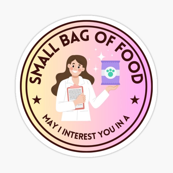 Item preview, SMALL BAG OF FOOD designed and sold by CMPC.