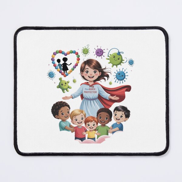 Item preview, Pediatric Nurse Protector – Superhero of Little Patients designed and sold by Giuggimade.