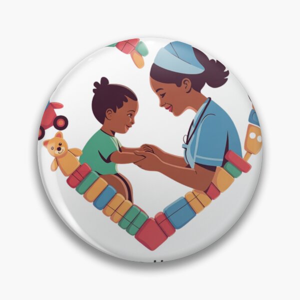 Item preview, Tiny Humans, Big Hearts – Pediatric Nurse Life designed and sold by Giuggimade.