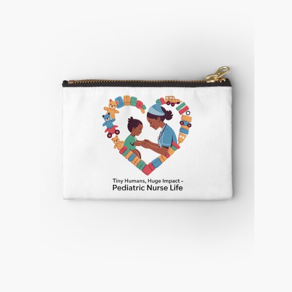 Item preview, Tiny Humans, Big Hearts – Pediatric Nurse Life designed and sold by Giuggimade.