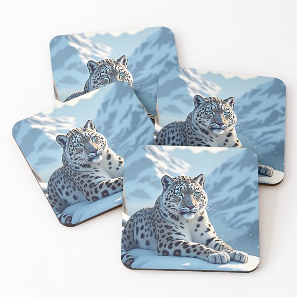 Item preview, Snow Leopards are beautiful creatures designed and sold by PeacefulD-signs.