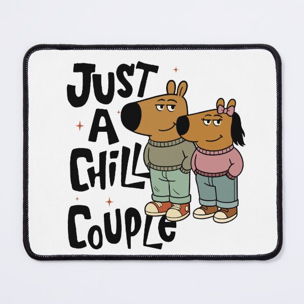 Item preview, Just a Chill Couple - Lovely designed and sold by FarieArt.