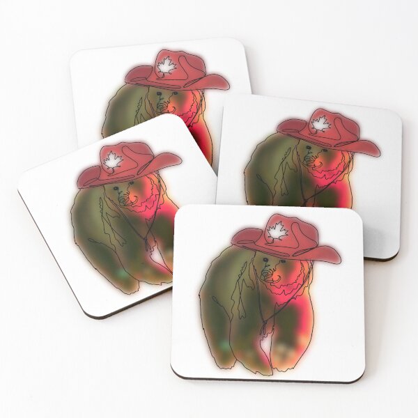 Item preview, Grizzly Bear in a Canadian Cowboy Hat – animalsinhats designed and sold by Ashley’sAnimalz.